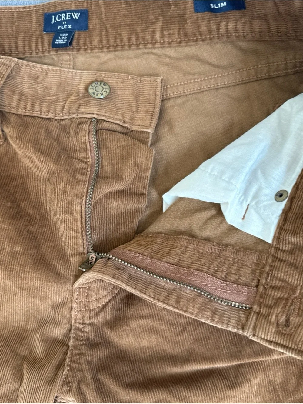 J. Crew Men’s Corduroy Pants in Brown Size 29/32